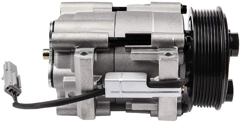 LUJUNTEC 2006-2009 Dodge Ram 2500 AC Compressor and A/C Clutch Strool Cool