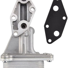 NICECNC Engine Oil Cooler with Bracket and Gasket for Nissan Altima/SENTRA 2.5L 2007-2012,Replace 21300-JA06A