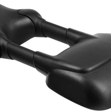 DNA Motoring TWM-004-T111-BK+DM-074 Pair of Towing Side Mirrors + Blind Spot Mirrors
