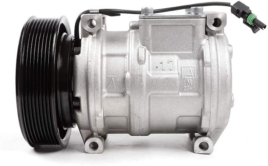 AC Compressor TBVECHI A/C AC Compressor Air Conditioner Compressor W/Clutch Fit for John Deere 10PA17C RE46609 RE69716 AH169875
