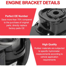 cciyu Engine Motor and Trans Mounts A6774 A6770 A6771 A6775 Set of 4 fit for Kia Sedona 2002 2003 2004 2005 3.5L