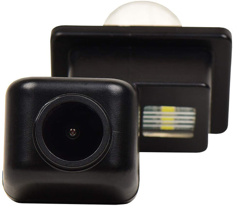 HD 1280x720p Reversing Camera Integrated in Number Plate Light License Rear View Backup Camera Waterproof Night Vision for Mercedes Benz A Class W176 / C Class W204 / E Class W212 W207 C207