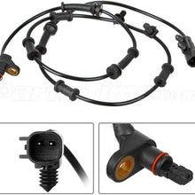 AUTEX 2PCS ABS Wheel Speed Sensor Front Left & Right ALS1918 68003281AA, 68003281AC, ALS1918 For 2007 2008 2009 2010 2011 2012 2013 2014 2015 2016 2017 Jeep Wrangler 3.6L 3.8L
