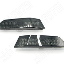 FAYUE Compatible With 2003-2007 Infiniti G35 2Dr Coupe Smoke Bumper Lights Park Side Marker