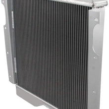 OzCoolingParts 3 Row Core All Aluminum Radiator for 1954-1964 55 56 57 58 59 60 61 62 63 Jeep Willys, Truck, Pickup, Utility Wagon, 6-226, 3.7 L6 Cylinders