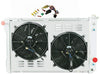 OzCoolingParts 3 Row Core Aluminum Radiator + 2 x 12