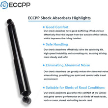 Shocks Struts,ECCPP Rear Shock Strut Absorbers Kits for Buick Terraza,Chevy Uplander,Chevy Venture,Oldsmobile Silhouette,2001-2005 Pontiac Aztek,1999-2006 Pontiac Montana Compatible with 344338 37156