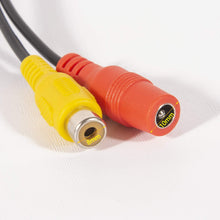 4 PIN Female to RCA Female Cable,M12 4PIN Shockproof Waterproof to RCA Video +DC Connector Adapter Wire,RCA to 4 -PIN Monitor/Camera Adapter