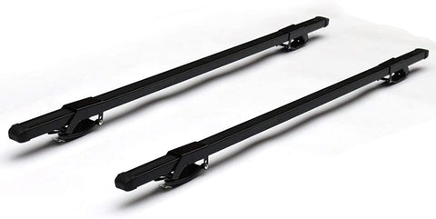 Multi-Functional Universal Car Roof Rack Crossbars 48inch Universal Iron Roof Racks with Locks and Keys Fit Most SUVs and Cars (Black, 120cm)