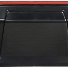 Xotic Tech Black Cowl Hood Vent Scoop Cover Air Vent Accessories for Jeep Wrangler JK TJ 1998-2018