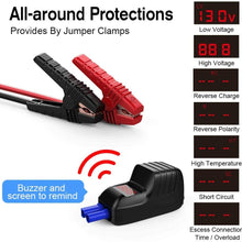 DBPOWER 2000A 20800mAh Portable Car Jump Starter (up to 8.0L Gas/6.5L Diesel Engines) Auto Battery Booster Pack with Dual USB Outputs, Type-C Port, and LED Flashlight