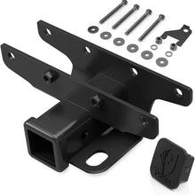 Tyger Auto TG-HC2J003B Hitch & Cover Kit Compatible with 2018-2021 Jeep Wrangler JL/JLU 2 Door & 4 Door (Excl 2018 JK Models) Factory Style 2 inch Rear Receiver Hitch Tow Towing Trailer Hitch