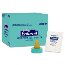 Enfamil Nipples, Slow-Flow Soft Bottle Nipples, 12 Pack, Latex-Free and BPA-Free