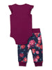 Miniville Baby Girl Daddy's Little Princess Bodysuit, Pant & Headband Outfit, 3-pc Set