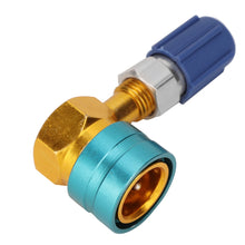 OTVIAP R1234YF to R134A Low Side Quick Coupler Adapter Car Air-conditioning Fitting, Car Air-conditioning Fitting, R1234YF to R134A