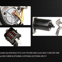 WonVon Transfer Case Shift Motor Compatible with Ford F150 4.2L 4.6L 5.4L 2004-2008 Ford Lobo 4.6L 5.4L Lincoln Mark LT 5.4L 2004-2008 600-911 4L3Z7G360BA; 5L3Z7G360A; 8L3Z7G360A