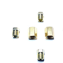 1/4 Inch Brake Line Inverted Flare Fittings and Unions, 7/16 inch-24 Threads Used with 1/4 Inch Brake Line (Pack of 6)