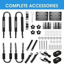 J-bar Kayak roof Rack,Universal Rack Carrier for Kayaks Boat Surf Ski Canoe, SUP, Surfboard and Ski Board Rooftop Mount Rack on SUV