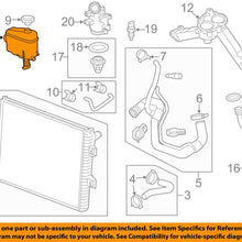 Genuine GM 22866587 Radiator Surge Tank