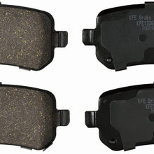 KFE KFE1326-104 Ultra Quiet Advanced Premium Ceramic Brake Pad Rear Set for: 2008-2011 Chrysler Town & Country; Dodge Grand Caravan, Journey; Volkswagen Routan