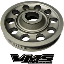 VMS Racing 99-00 Light Weight Billet Aluminum Crankshaft CRANK PULLEY Compatible with Honda Civic Si with the DOHC B16 engines B16A2 1999-2000