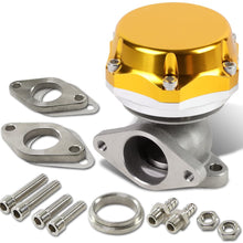 38mm Bolt-on 7/13/20 PSI External Turbo Exhaust Manifold Wastegate (Silver)