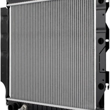 Jeep Wrangler YJ, L4, L6 OEM Replacement Radiator, 1987-1995 Mishimoto