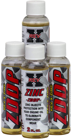 REV X ZDDP Oil Additive - Zinc for Flat Tappet Cams & Engine Break in (4)
