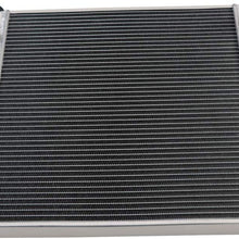 OzCoolingParts New Pro Yale Forklift Radiator, 3 Row Core Aluminum Radiator for Hyster Yale Forklift 580021191 8508901 2043720