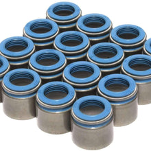 Comp Cams"522-16 Set of 16 Metal Body Viton Valve Seals for .530"" Guide Size, 3/8"" Valve Stem"