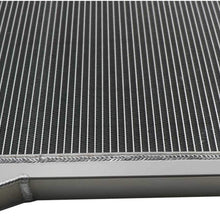 OzCoolingParts 3 Row Core Aluminum Radiator + 2 x 12" Fan w/Shroud Kit for 1967-1972 68 69 70 71 Chevy C10 C20 K10 K20 K30 Pickup Trucks and GMC More Models