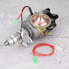 Electronic Distributor, Aluminium Alloy Automotive Electronic Distributor with Ignitor Technology Replacement Fits for Lucas 45D 5D