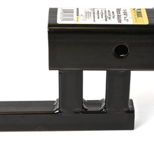 MaxxHaul 80875 1-1/4" to 2" Hitch Adapter With 4" Rise and 3-3/8" Drop - For Class I and Class II Receivers