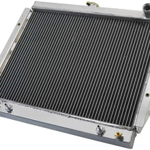 ALLOYWORKS Full Aluminum Radiator For 1984-1995 Toyota Pickup 2.4L L4 Gas Diesel / 4Runner