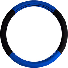FH Group FH2033BLUE Steering Wheel Cover (Modernistic and Seat Belt Pads Combo Set Blue)