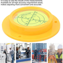 Round Bubble Level, 90mm Level Bubble, Durable with Scale ABS Portable for Cameras Electronic Scales Scales