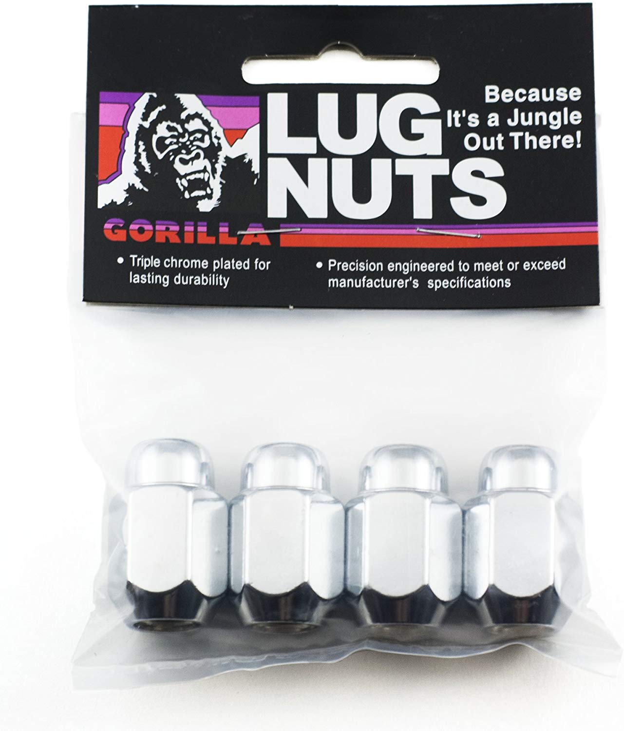 Gorilla Automotive 71137B Acorn Lug Nuts (12mm x 1.50 Thread Size)