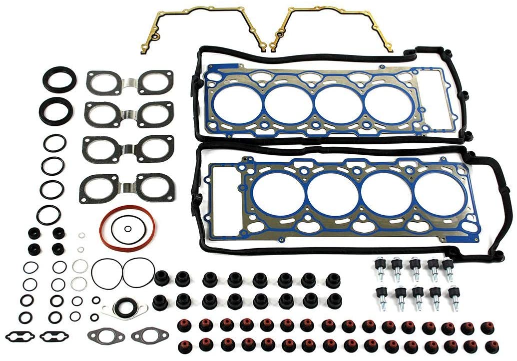 DNJ HGS864 MLS Head Gasket Set for 2002-2008 / BMW / 545I, 645CI, 745I, 745LI, X5 / 4.4L / DOHC / 32v / N62, N62B44