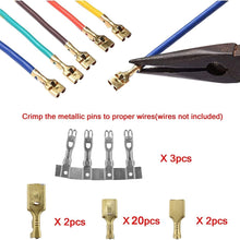 12-Slot Relay Box 6 Relays 6 Standard Fuses Holder Block with 41pcs Metallic Pins Universal for Automotive Accessories (Color : Black)