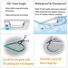 EWAY Tailgate Handle Backup Camera for Chevrolet Silverado GMC Sierra 1500 2007-2013 2500 3500 Heavy Duty 2007-2014 Waterproof Removable Guide Line Reversing Backing Cameras Chrome