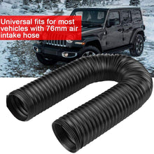 3" Car Turbo Air Intake Hose, Universal Adjustable Flexible High Flow Turbo Cold Air Intake System Hose Pipe Tube