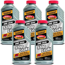 Bar's Leaks 1334-5PK One Seal Stop Leak - 11 oz, (Pack of 5)