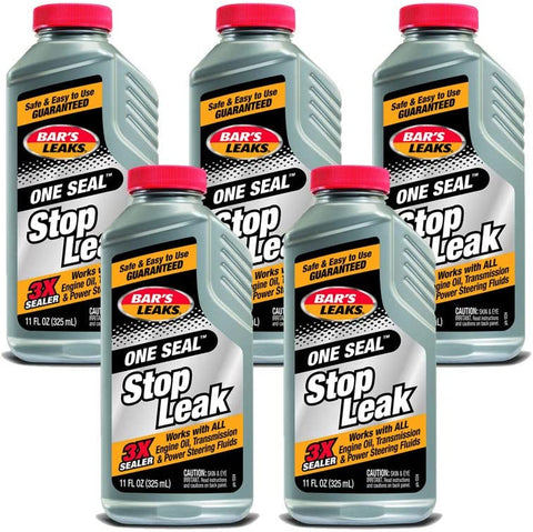 Bar's Leaks 1334-5PK One Seal Stop Leak - 11 oz, (Pack of 5)