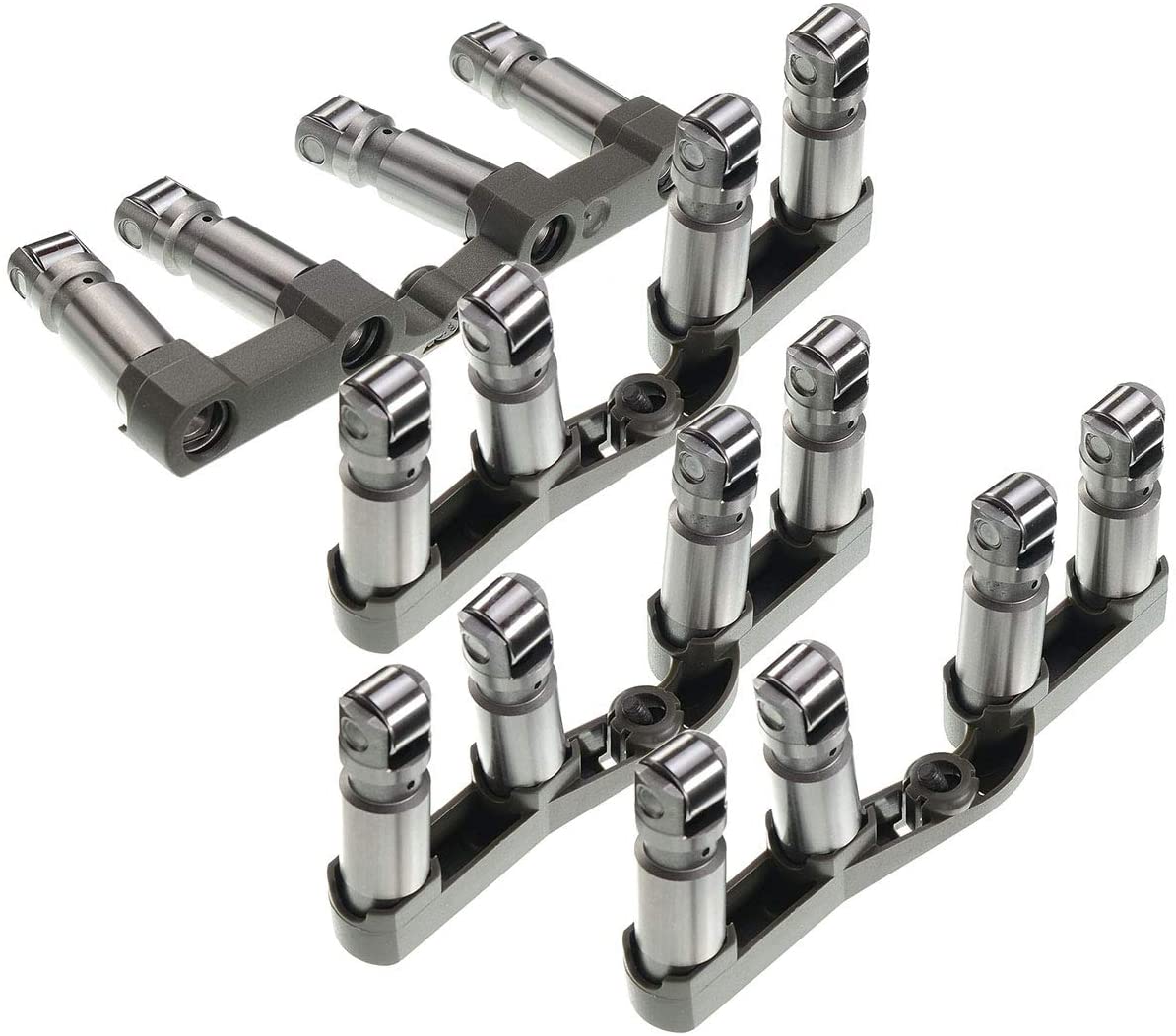 A-Premium Engine Valve Lifter Replacement for Dodge Challenger Charger Durango Magnum Ram 1500 2500 3500 300 Jeep Commander Grand Cherokee 2008-2018 OHV Engine Only 4-PC