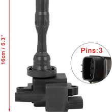 X AUTOHAUX Auto Parts Ignition Coils H6T20371 Repair Replacement for Mitsubishi Nimbus Galant