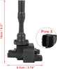 X AUTOHAUX Auto Parts Ignition Coils H6T20371 Repair Replacement for Mitsubishi Nimbus Galant