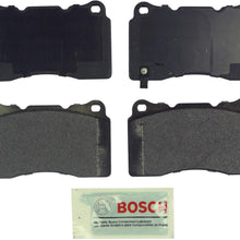 Bosch BE1001 Blue Disc Brake Pad Set for Select Buick, Cadillac, Chevrolet, DeTomaso, Dodge, Ford, Hyundai, Mitsubishi, Pontiac, Saab, Subaru, Tesla, Volvo - FRONT
