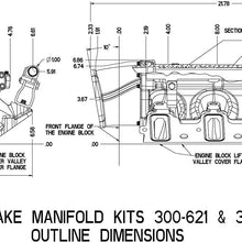 NEW HOLLEY MODULAR LO-RAM EFI MANIFOLD KIT,FRONT-FEED PLENUM,SILVER FINISH,COMPATIBLE WITH GM LS1,LS2 & LS6 GEN III & IV ENGINES