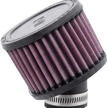 K&N Universal Clamp-On Air Filter: High Performance, Premium, Washable, Replacement Engine Filter: Flange Diameter: 1.5 In, Filter Height: 2.75 In, Flange Length: 1 In, Shape: Oval, R-0640