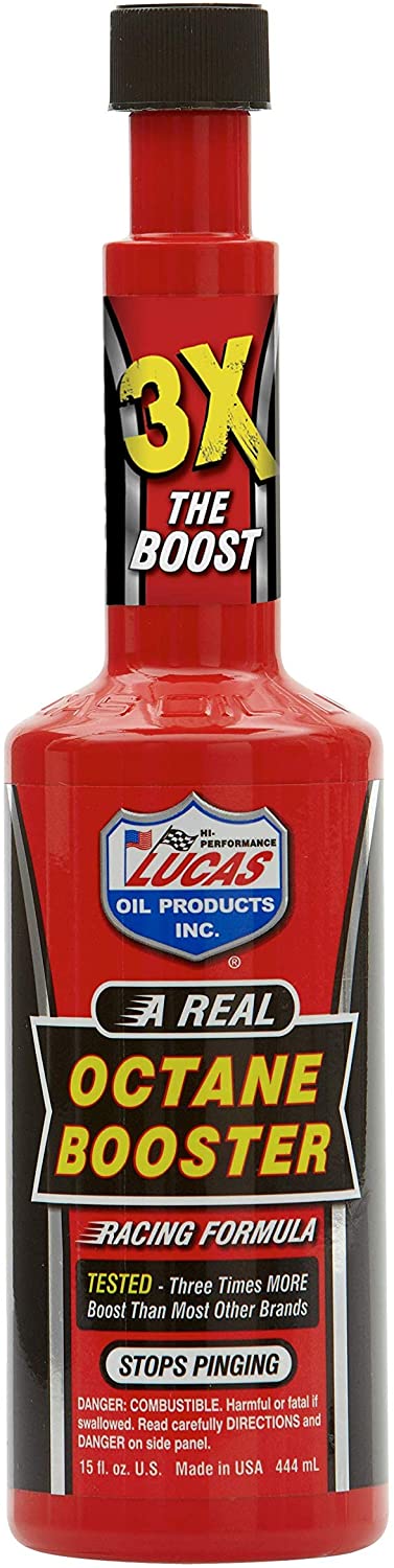 LUCAS LUC10026 Octane Boost. 15 oz, Multicolor